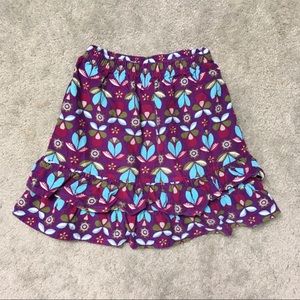 Hanna Andersson Purple Corduroy Skirt, Size 6-8